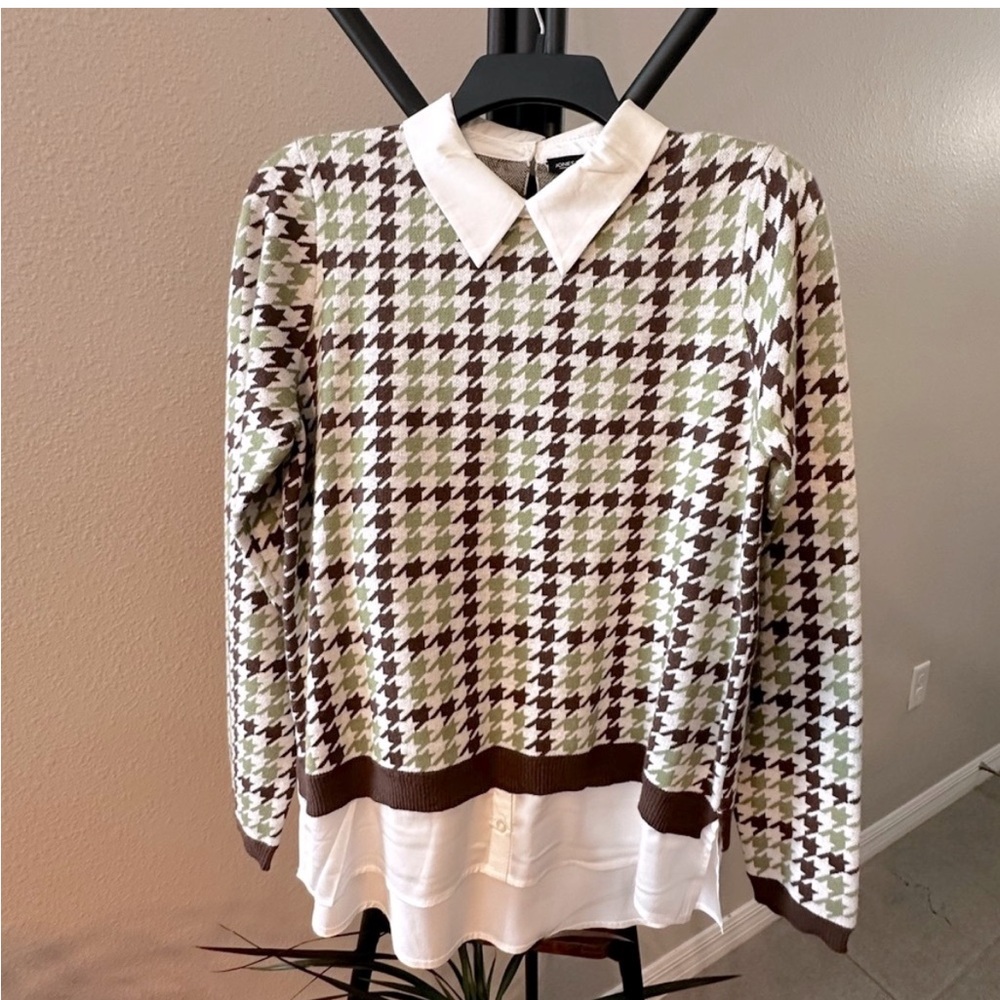 Jones of New York Twofer Layered Look Sweater